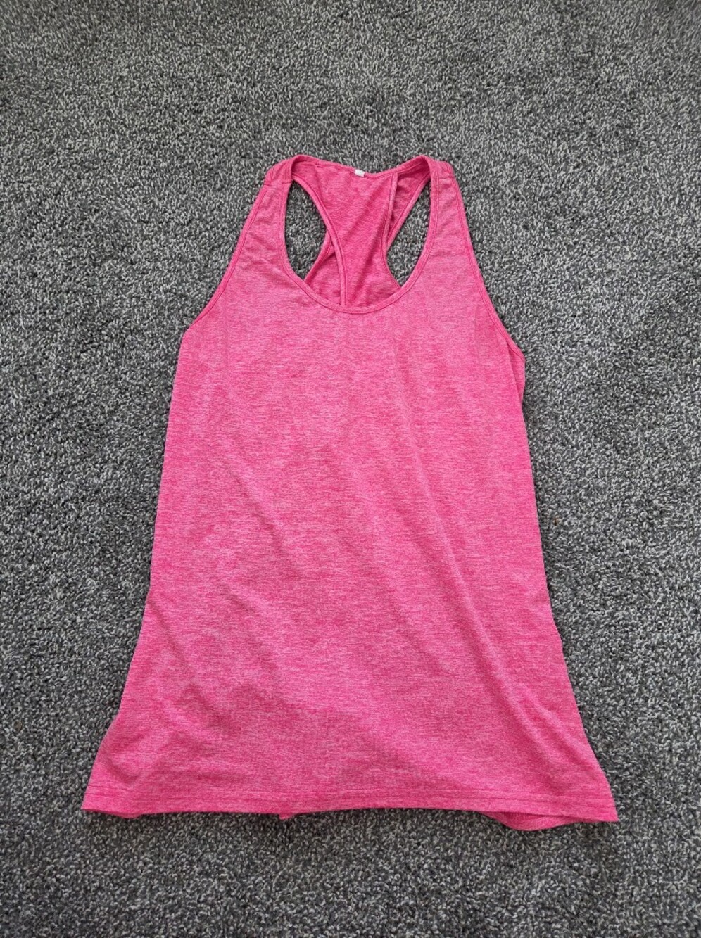 Women's Pink Racerback Tank Top